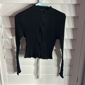 Crop top long sleeved